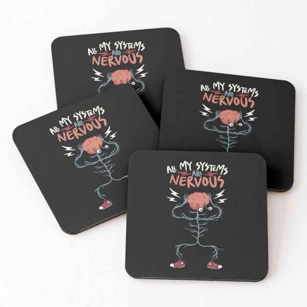 Item preview, All My Systems Are Nervous by Tobe Fonseca designed and sold by Tobe Fonseca®.