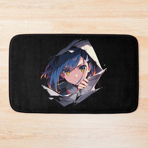 Item preview, Ichigo Peeking Darling In The Franxx Anime Girl Intense Yellow Eyes designed and sold by TorbenKuhano.