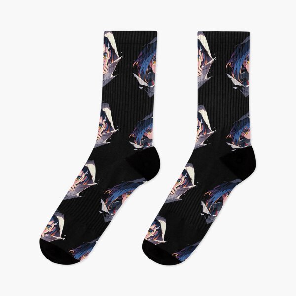 Item preview, Ichigo Peeking Darling In The Franxx Anime Girl Intense Yellow Eyes designed and sold by TorbenKuhano.