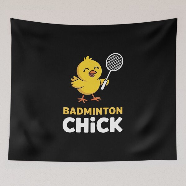 Item preview, Badminton Chick Chicken Birdie designed and sold by JonBarnes22.