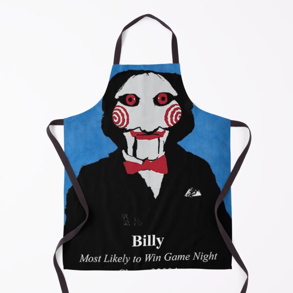 Item preview, Saw Billy Most Likely to Win Game Night Yearbook Horror designed and sold by JolinChinn.