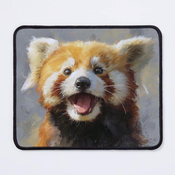 Item preview, Cheerful Red Panda Portrait designed and sold by Savannah Gibbs.