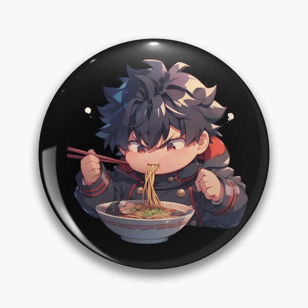 Item preview, end Guren Ichinose Seraph of the End Chibi Boy Slurping Kawaii Ramen Anime designed and sold by Raslbazola.