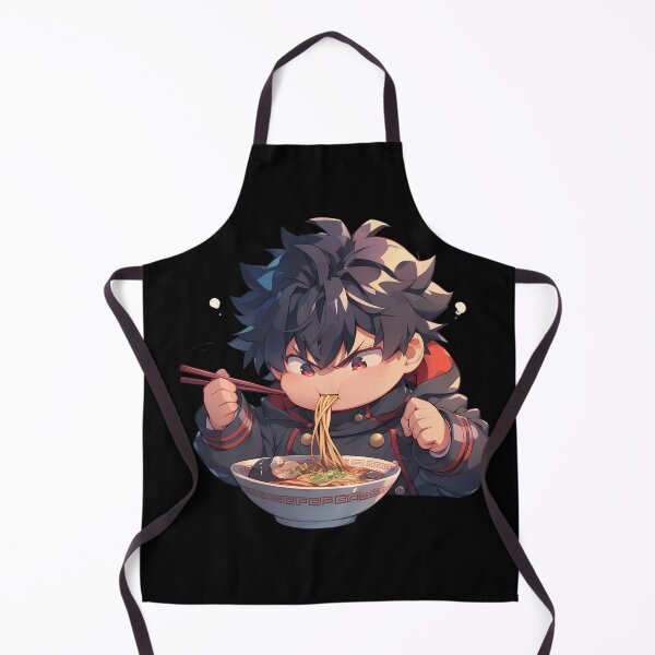 Item preview, end Guren Ichinose Seraph of the End Chibi Boy Slurping Kawaii Ramen Anime designed and sold by Raslbazola.