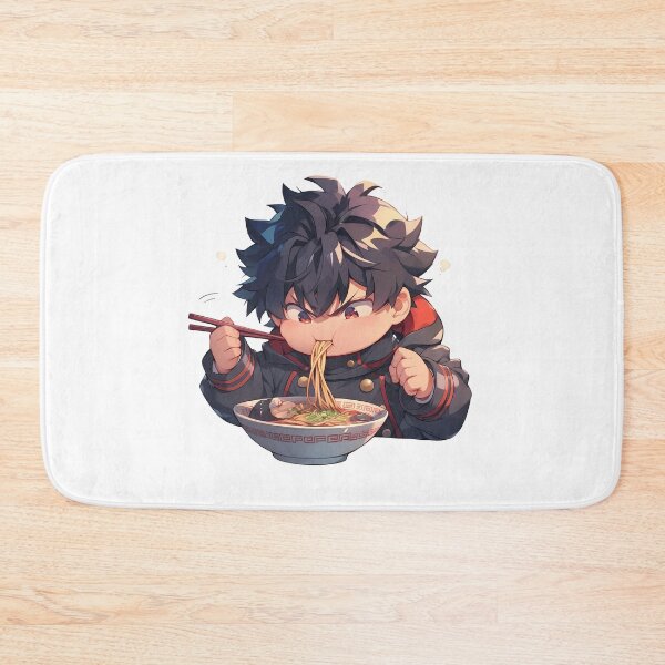 Item preview, end Guren Ichinose Seraph of the End Chibi Boy Slurping Kawaii Ramen Anime designed and sold by Raslbazola.