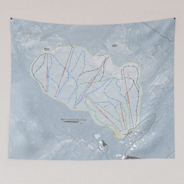 Item preview, Ben Lomond Ski Field designed and sold by Mapsynergy.