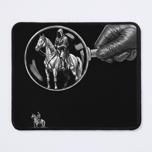 Item preview, “Through the Lens: Cloaked Journey” -- “Magnified - Mystery” designed and sold by Vibepop.store.