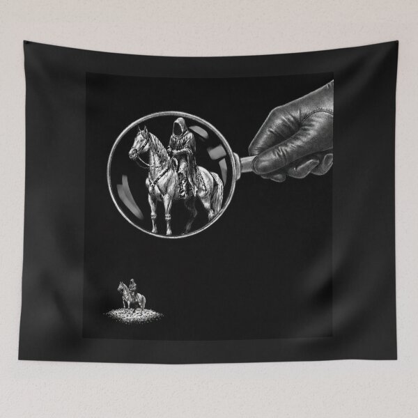 Item preview,  “Through the Lens: Cloaked Journey” -- “Magnified - Mystery”   designed and sold by Vibepop.store.