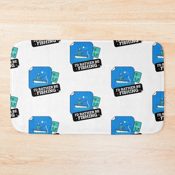 Item preview, I'D RATHER BE FISHING designed and sold by NWCCollections.