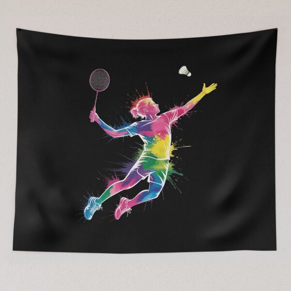 Item preview, badminton player designed and sold by JulienAureo.