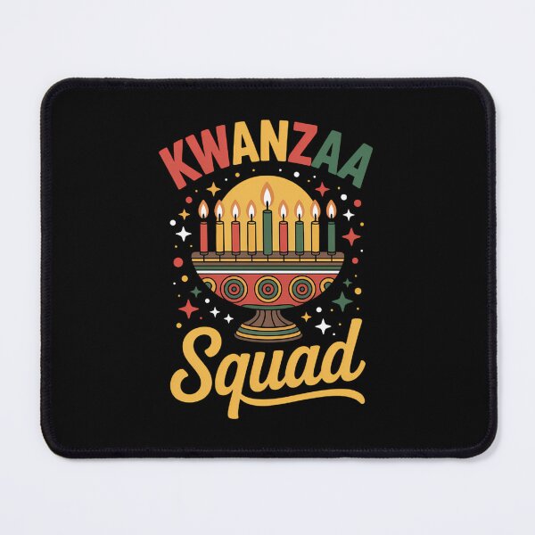 Item preview, Kwanza Squad Family Christmas Afro-American Happy Kwanzaa designed and sold by PunkNation-Arts.