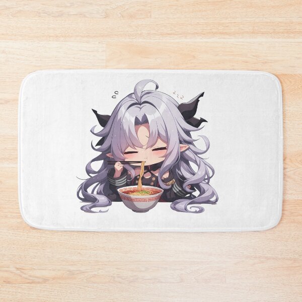 Item preview, Ferid Bathory Seraph of the End Chibi Vampire Eating Kawaii Ramen Anime designed and sold by Raslbazola.