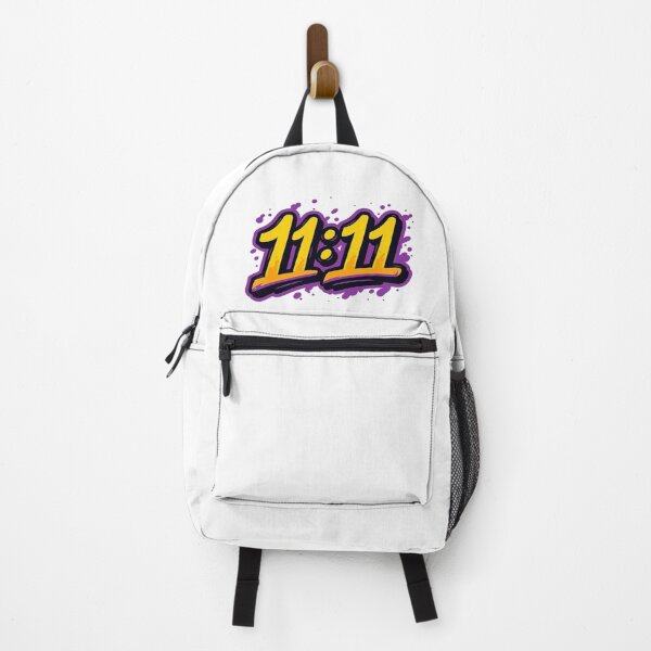 Item preview, 11:11 Graffiti Street Art – Neon Purple & Yellow Design designed and sold by J1102.