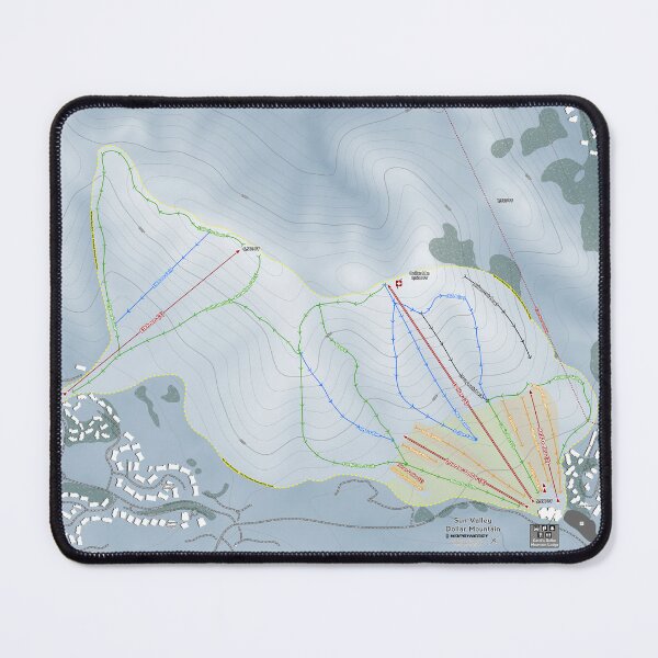 Item preview, Sun Valley Dollar Mountain Trail Map designed and sold by Mapsynergy.
