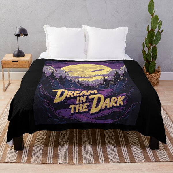 Item preview, Dream in the Dark: Full Moon Forest Night Art Print designed and sold by Tucker-Art.