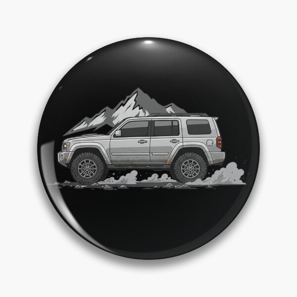 Item preview, Sleek Silver 4x4 Off-Road Vehicle T-Shirt: Detailed Automotive Art designed and sold by nhstaruna.