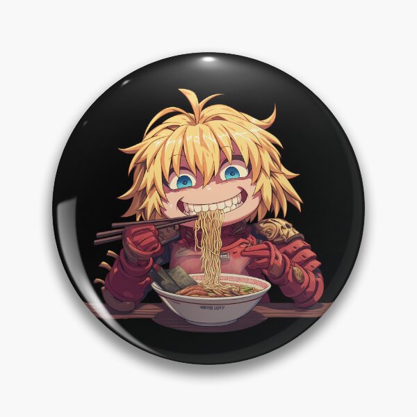 Item preview, Seras Victoria Chibi Kawaii Anime Girl Enjoying Ramen from Hellsing designed and sold by Raslbazola.