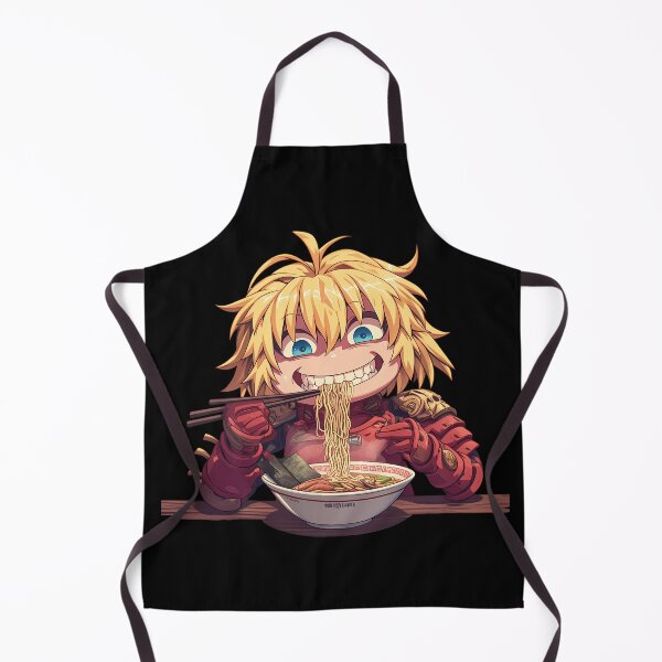 Item preview, Seras Victoria Chibi Kawaii Anime Girl Enjoying Ramen from Hellsing designed and sold by Raslbazola.