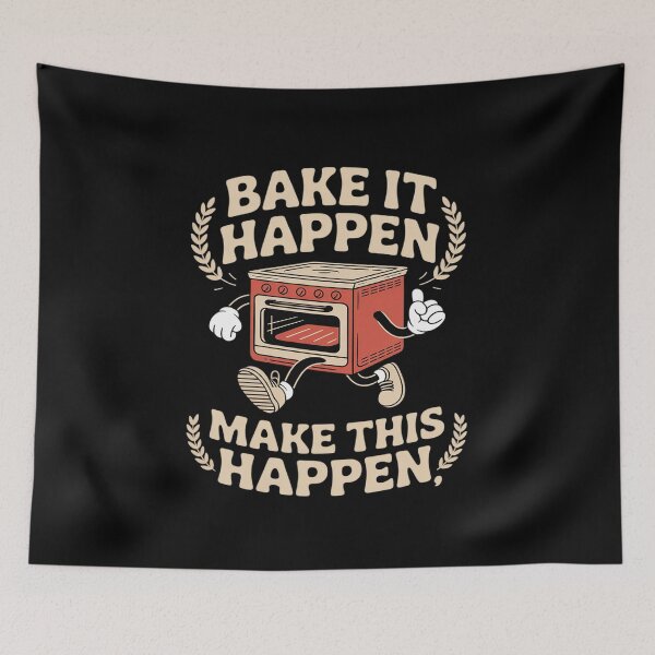 Item preview, Bake It Happen Foodie Baking designed and sold by JulienAureo.