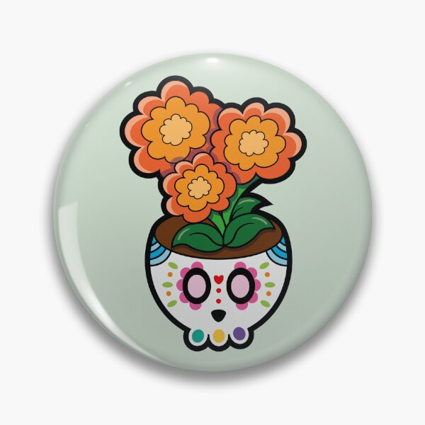 Item preview, Blooming skull designed and sold by LailaCZ.