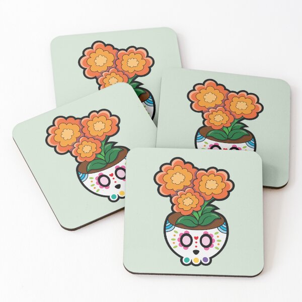 Item preview, Blooming skull designed and sold by LailaCZ.