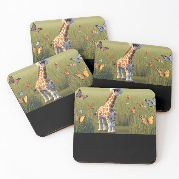Item preview, A-Chubby-Cartoon-Giraffe-(1) designed and sold by AidenFellows.