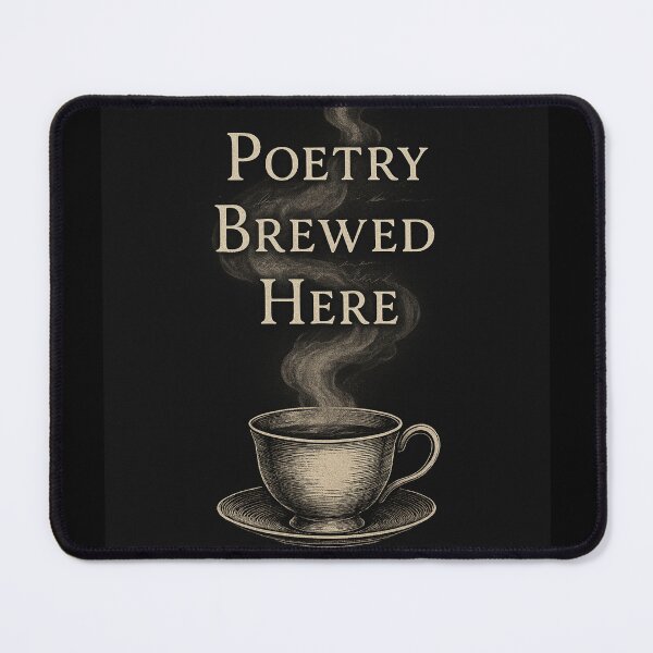 Item preview, Poetry Brewed Here- Tee designed and sold by Mouraludia.