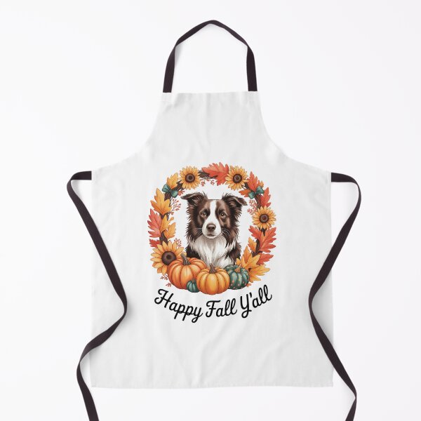 Item preview, Happy Fall Y'all Australian Shepherd Pumpkin Autumn designed and sold by HellD3vil-Art.