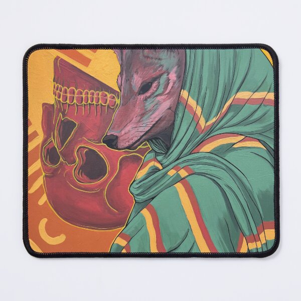 Item preview, Nahualli Acrylic Painting designed and sold by Yorckh.