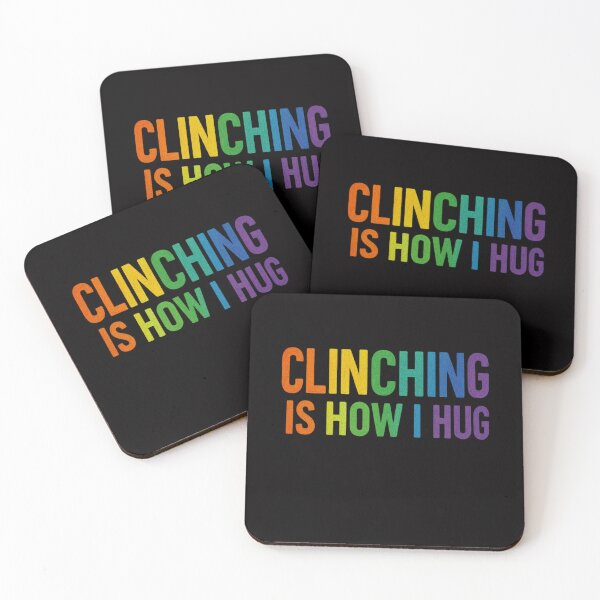 Item preview, Clinching is how I hug in Muay Thai designed and sold by CoolCrazyQuirky.