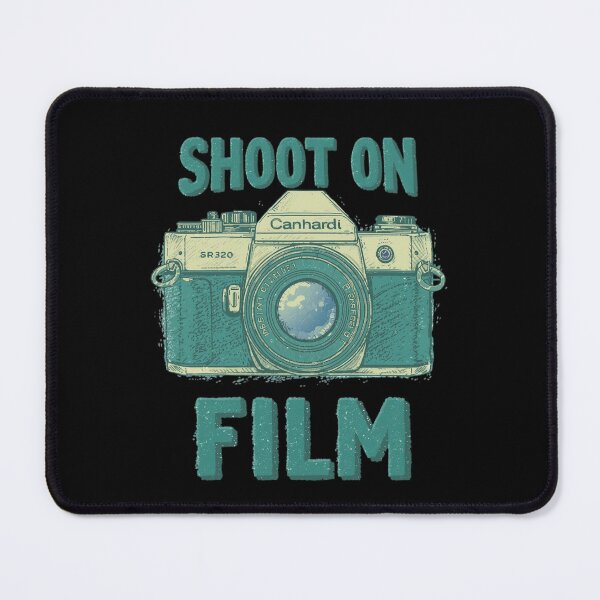 Item preview, Vintage Film Camera "Shoot on Film" Retro Photography Graphic Tee designed and sold by Tucker-Art.