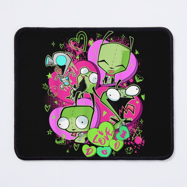 Item preview, Invader Zim Valentine's Day Gir I Love Doom Poster designed and sold by Serene woods.