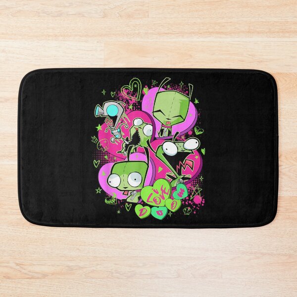 Item preview, Invader Zim Valentine's Day Gir I Love Doom Poster designed and sold by Serene woods.