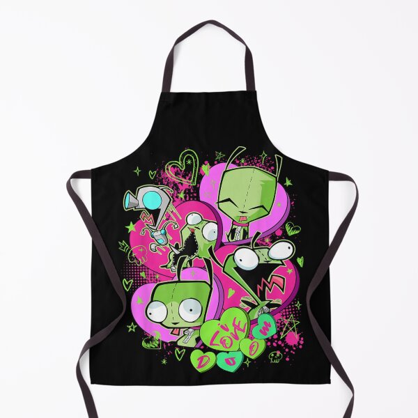 Item preview, Invader Zim Valentine's Day Gir I Love Doom Poster designed and sold by Serene woods.