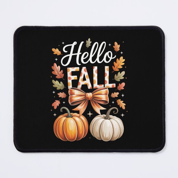 Item preview, Hello Fall Autumn Vibes Thanksgiving Holiday designed and sold by Moon-Ape.