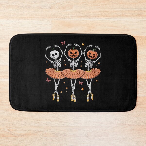 Item preview, Ballet Dancer Pumpkin Skeleton Dancing Halloween Girls Women designed and sold by JulienAureo.