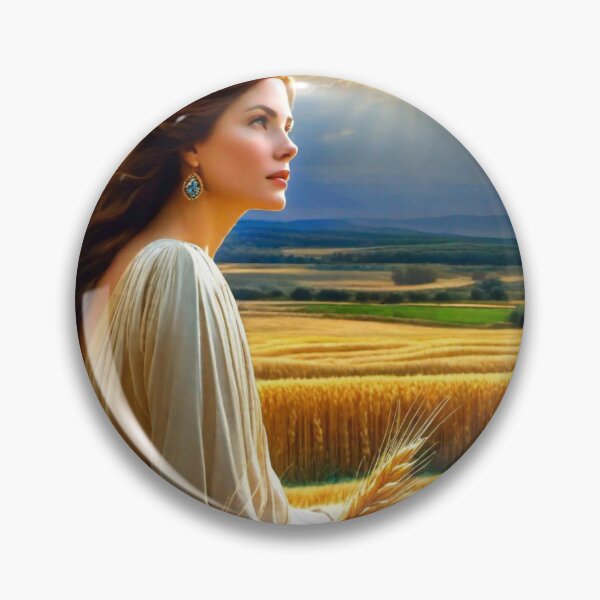 Item preview, Demeter in a Golden Wheat Field designed and sold by afrancisCL.