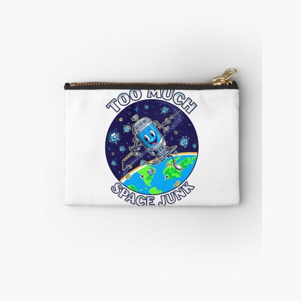 Item preview, Too Much Space Junk: Cartoon Satellite Pollution Design designed and sold by Tucker-Art.