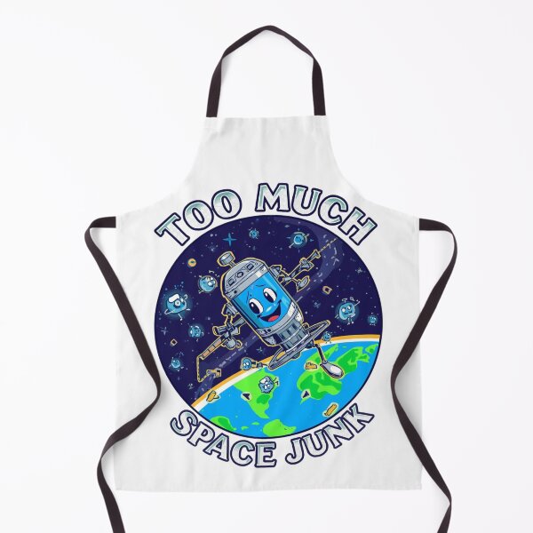 Item preview, Too Much Space Junk: Cartoon Satellite Pollution Design designed and sold by Tucker-Art.