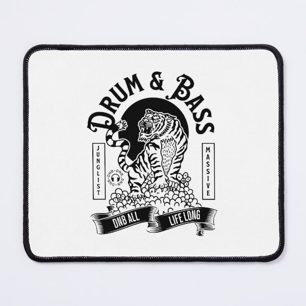 Item preview, Drum And Bass - Junglist Tiger Massive (Black) designed and sold by Leonjansens.
