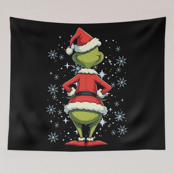 Item preview, Grinch Funny Christmas Back Pose designed and sold by mridjoanazf.