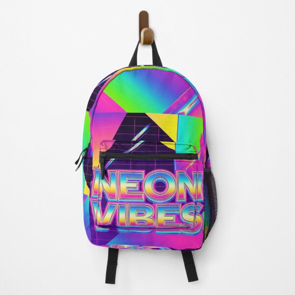 Item preview, Retro 90's 80's Neon Vibes Aesthetic Synthwave Design designed and sold by WHITE FLAME PRINTS.