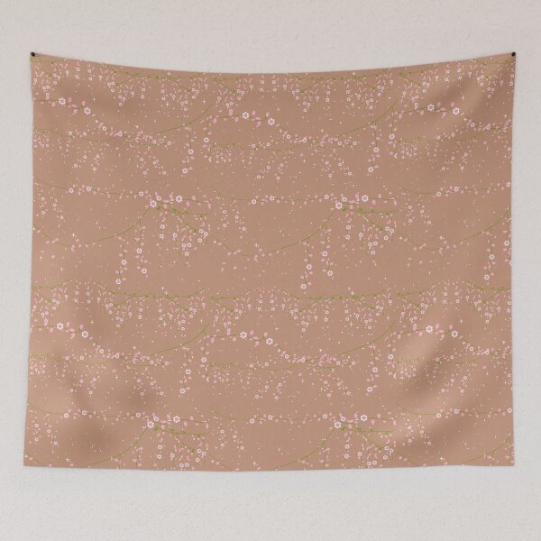 Item preview, Hanging flowers of brown designed and sold by andrasdesignssss.