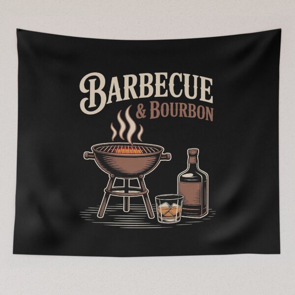 Item preview, Barbecue & Bourbon Western BBQ Bar designed and sold by tabdejinti.