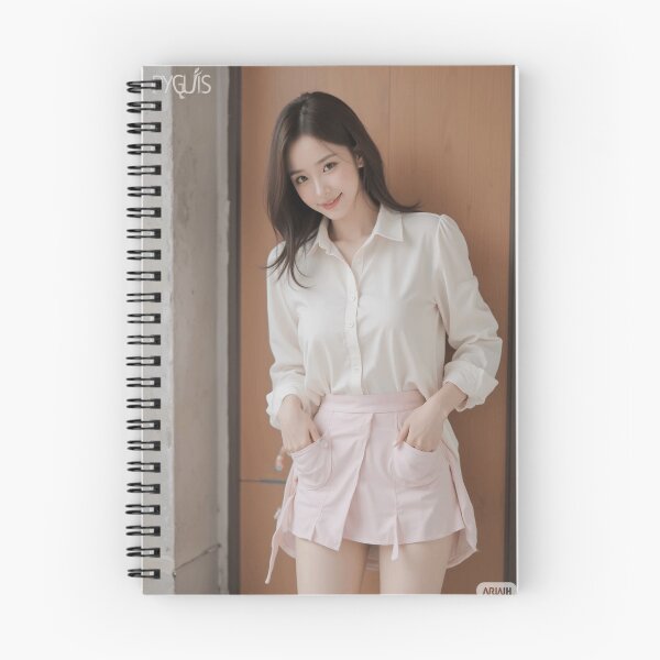 Item preview, Spring Smile in a Pastel Mini Skirt designed and sold by SEIMEI2025.