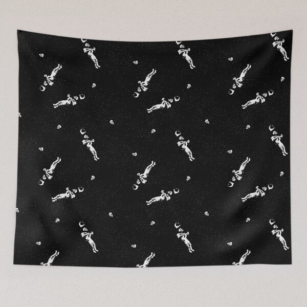 Item preview, Astronaut Skeleton Gravity Pattern by Tobe Fonseca designed and sold by Tobe Fonseca®.