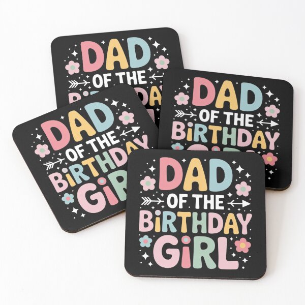 Item preview, Dad of the Birthday Girl Shirt Matching Family Birthday designed and sold by papertaless.