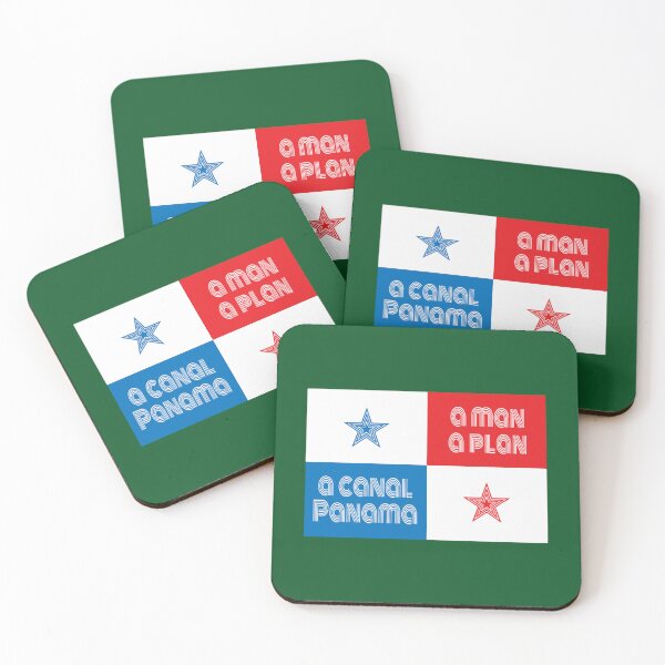 Item preview, A Man a Plan a Canal Panama Flag designed and sold by JewelsPark.