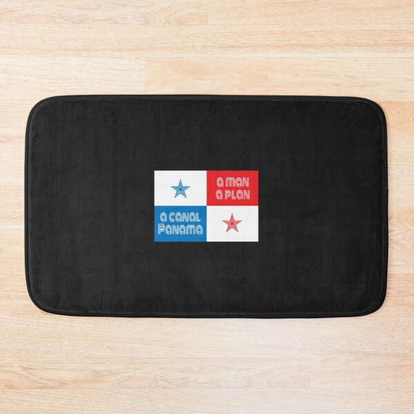 Item preview, A Man a Plan a Canal Panama Flag designed and sold by JewelsPark.