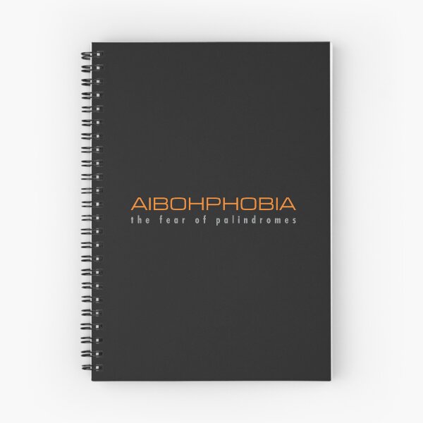 Item preview, AIBOPHOBIA, The fear of palindromes designed and sold by JewelsPark.